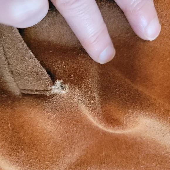 Saguarowest Trading Co Vintage Cowboy Embroidered Fully Lined Suede Vest Size XL - Picture 13 of 13